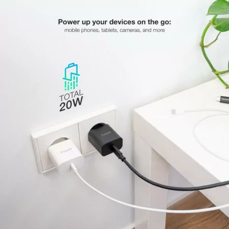 Carregador TooQ - USB-C - 20W - Branco - TQWC-PDUSBC20W|TooQ|8433281013230