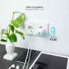 TooQ Charger - USB-C/PD - 45W - White - TQWC-GANQCPD45WT