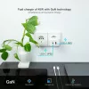 TooQ Charger - USB-C/PD - 45W - White - TQWC-GANQCPD45WT