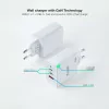 Carregador TooQ - USB-C/PD - 65W - Branco - TQWC-GANQC2PD65WT|TooQ|8433281012585
