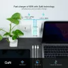 Carregador TooQ - USB-C/PD - 65W - Branco - TQWC-GANQC2PD65WT|TooQ|8433281012585