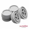 Conjunto 4 Pés Antivibração p/ Máquina de Lavar - Superior Electronics