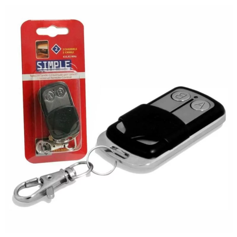 Comando RF Garagem / Distância - 2 Canais - 433MHZ|Superior Electronics|8054242080001 Comando RF Garagem / Distância - 2 Canais - 433MHZ|Superior Electronics|8054242080001