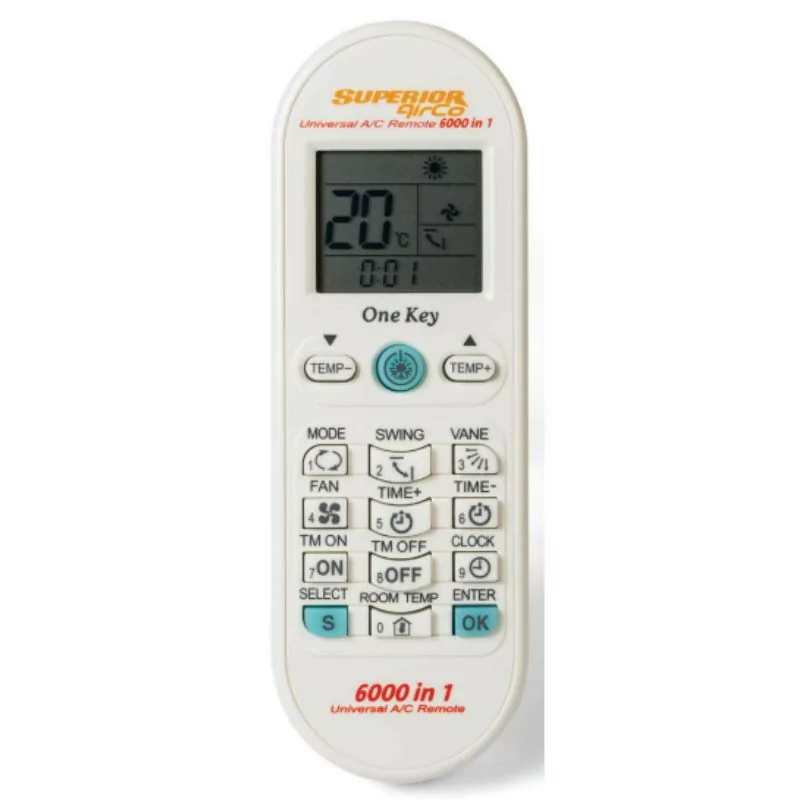 Comando Universal de Ar Condicionado - Superior Electronics|Superior Electronics|8054242080315 Comando Universal de Ar Condicionado - Superior Electronics|Superior Electronics|8054242080315