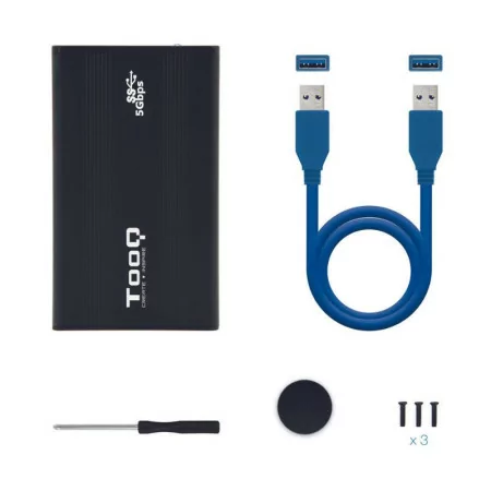 TooQ External Box - 2.5" SATA - USB3.0 - TQE-2524B