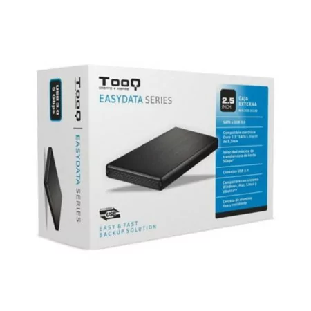 TooQ External Box - 2.5" SATA - USB3.0 - TQE-2522B