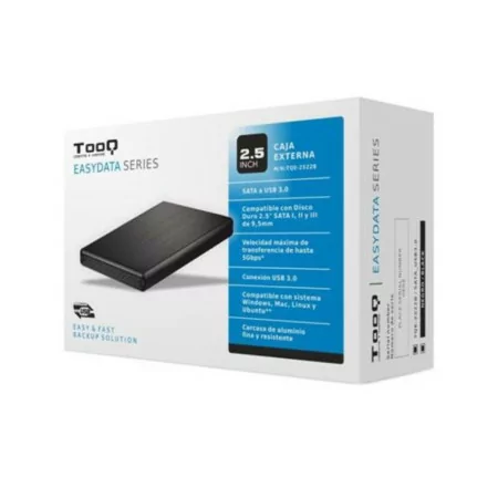 TooQ External Box - 2.5" SATA - USB3.0 - TQE-2522B