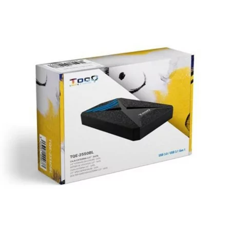 TooQ External Box - 2.5" SATA - Gaming Blue LED - USB3.1 - TQE-2550L