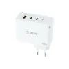 Carregador de Parede TooQ - GaN - 100W - Branco - TQWC-GANQC2PD100W|TooQ|8433281013216