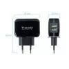 Carregador de Parede TooQ - 5V - Controlo AI - TQWC-1S02|TooQ|8433281007284