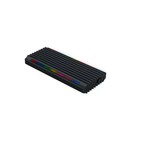 Caixa Externa TooQ - SSD - RGB - Preto - TQE-2222B|TooQ|8433281011373