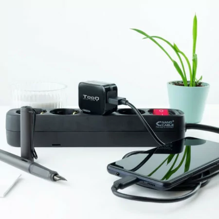 Carregador USB TooQ - 12W - Preto - TQWC-1S01|TooQ|8433281010789