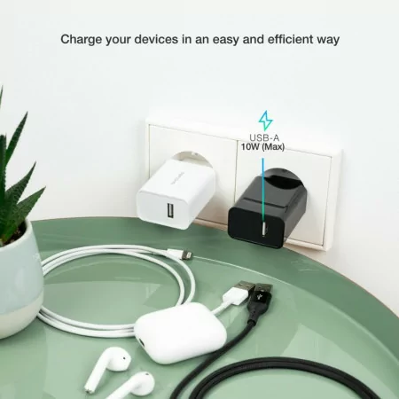 TooQ USB Charger - 5V - Black - 10.10.2004