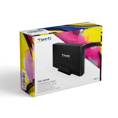 TooQ External Box - For Hard Drives - 3.5" - SATA - TQE-3520B
