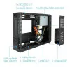 Caixa Slim TooQ - M-ATX - 500W - Preta - TQC-3006DU3C|TooQ|8433281007871