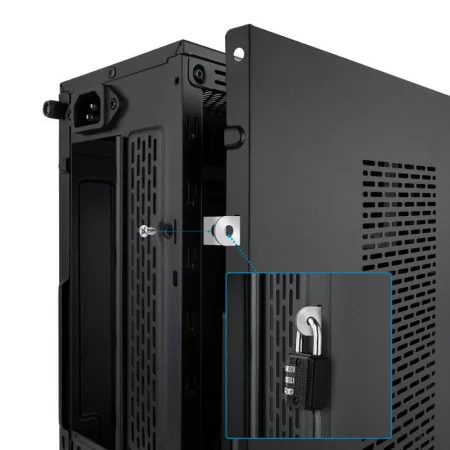 TooQ Slim Case - M-ATX - 500W - Black - TQC-3006DU3C