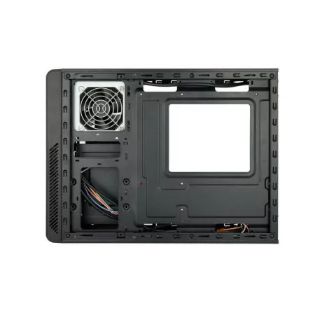 TooQ Slim Case - M-ATX - 500W - Black - TQC-3006DU3C