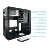 TooQ M-ATX Case - 500W - Black - TQC-4735U3C-B