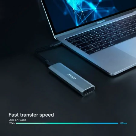 TooQ External Box - Gray - TQE-2223G