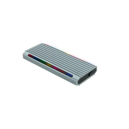 TooQ External Enclosure - SSD - RGB / Gray - TQE-2221G