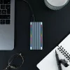Caixa Externa TooQ - SSD - RGB / Cinzento - TQE-2221G|TooQ|8433281011366