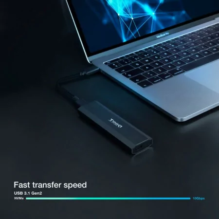 Caixa Externa TooQ - SSD - Preto - TQE-2223B|TooQ|8433281011427