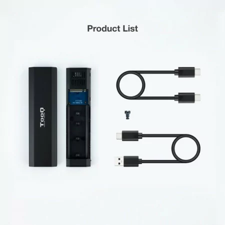 Caixa Externa TooQ - SSD - Preto - TQE-2223B|TooQ|8433281011427