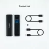 TooQ External Enclosure - SSD - Black - TQE-2223B