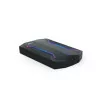 TooQ External Box - HDD/SSD - 2.5" - Black - RGB - TQE-2599RGB