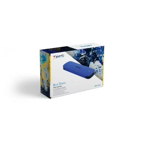 Caixa Externa TooQ - SSD - Azul - TQE-2201BL|TooQ|8433281013933