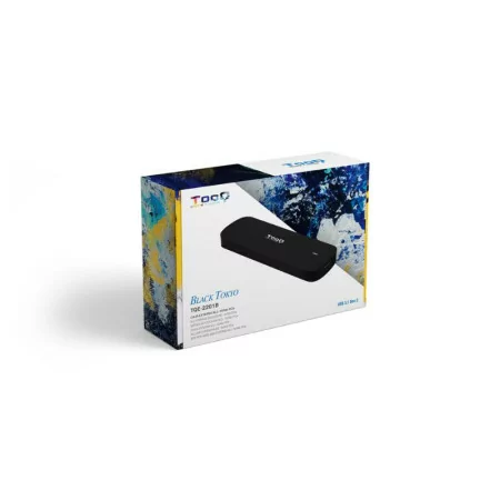TooQ External Enclosure - SSD - Black - TQE-2201B