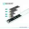 Caixa Externa TooQ - SSD - Transparente / RGB - TQE-2200|TooQ|8433281013209