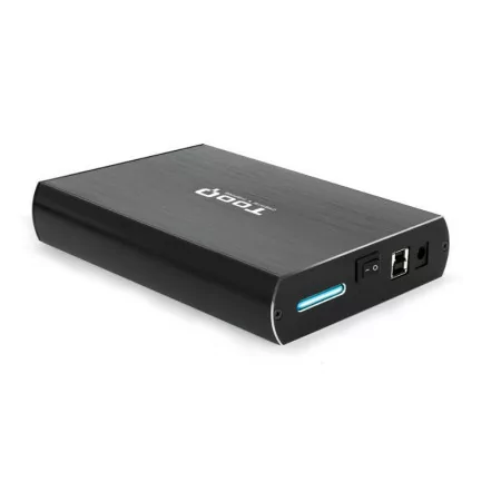TooQ External Box - For Hard Drives - 3.5" - SATA - Black - TQE-3531B