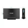Caixa Externa TooQ - P/ Discos Rígidos - 3.5" - SATA - Preto - TQE-3531B|TooQ|8433281009691