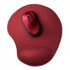 Trust Mouse Pad - w/ Wrist Support - Bigfoot - Red - 20429