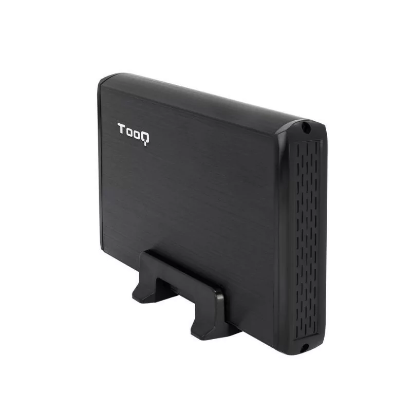 TooQ External Box - For Hard Drives - 3.5" SATA - USB 2.0 - Black - TQE-3509B