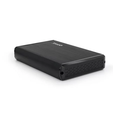 TooQ External Box - For Hard Drives - 3.5" SATA - USB 2.0 - Black - TQE-3509B