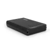 TooQ External Box - For Hard Drives - 3.5" SATA - USB 2.0 - Black - TQE-3509B