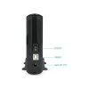 TooQ External Box - For Hard Drives - 3.5" SATA - USB 2.0 - Black - TQE-3509B