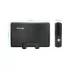 TooQ External Box - For Hard Drives - 3.5" SATA - USB 2.0 - Black - TQE-3509B