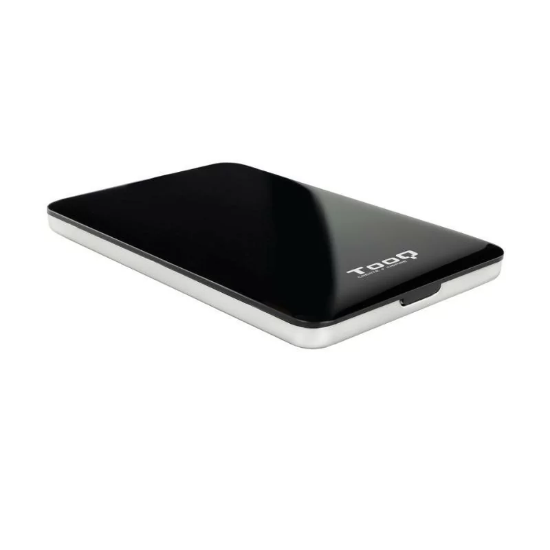 TooQ External Box - For Hard Drives - 2.5" SATA - USB 3.0 - Black - TQE-2538B