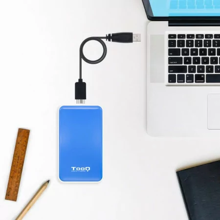 Caixa Externa 2,5" SATA TooQ - Type-C/ USB 3.1 - TQE-2528BL|TooQ|8433281008311