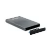 Caixa Externa TooQ - P/ Discos - 2,5" - HDD/SSD - Cinza - TQE-2527G|TooQ|8433281009646