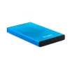 Caixa Externa 2,5" SATA TooQ - Azul Alumínio USB3.1 - TQE-2527BL|TooQ|8433281009639