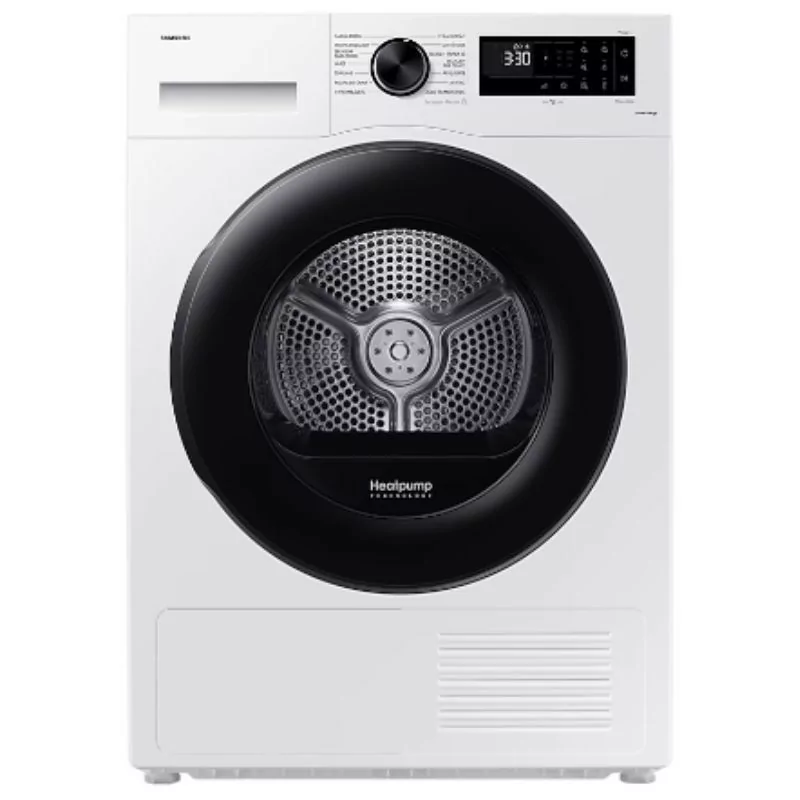 Samsung Tumble Dryer - Heat Pump - 9kg - Class B - White - DV90CGC0A0AEEP