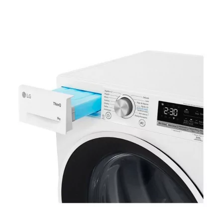 Máquina de Secar Roupa LG - 9Kg - Bomba de Calor - Classe B - Branca - RH90V5AV6N|LG|8806091780010