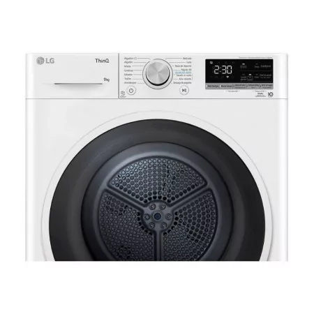 Máquina de Secar Roupa LG - 9Kg - Bomba de Calor - Classe B - Branca - RH90V5AV6N|LG|8806091780010
