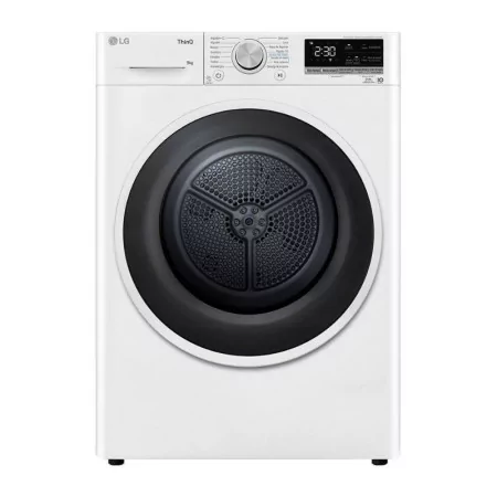 Máquina de Secar Roupa LG - 9Kg - Bomba de Calor - Classe B - Branca - RH90V5AV6N|LG|8806091780010