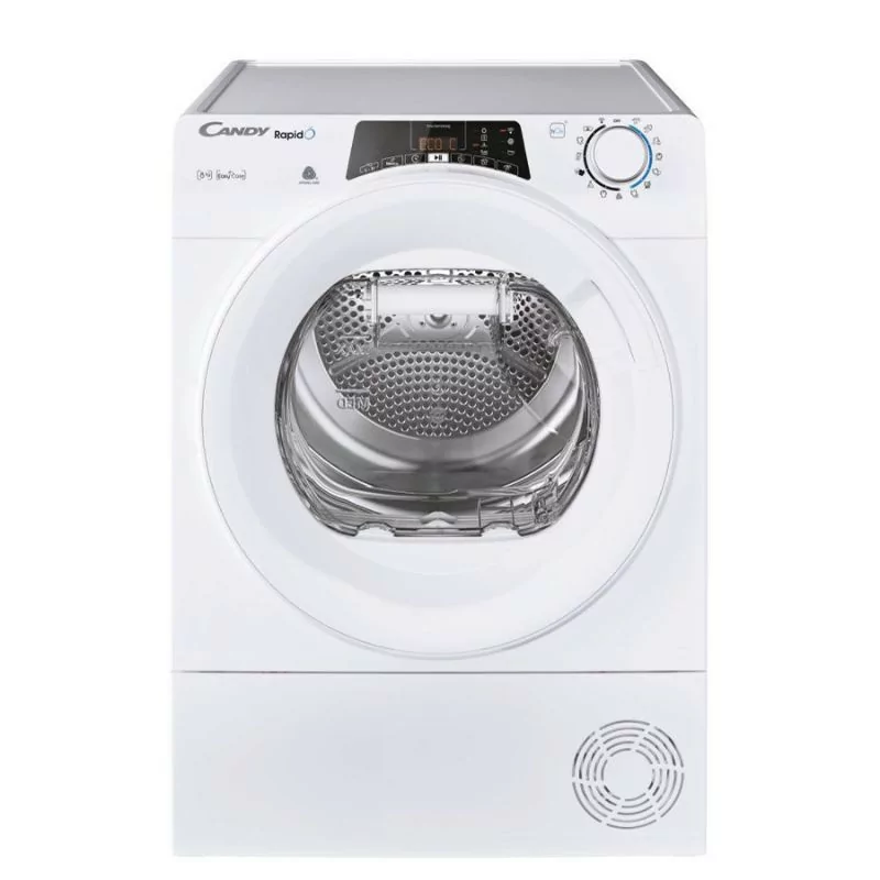 Candy Tumble Dryer - 8Kg - Heat Pump - Class A++ - White - Wi-Fi - ROE H8A2TE-S Candy Tumble Dryer - 8Kg - Heat Pump - Class A++ - White - Wi-Fi - ROE H8A2TE-S