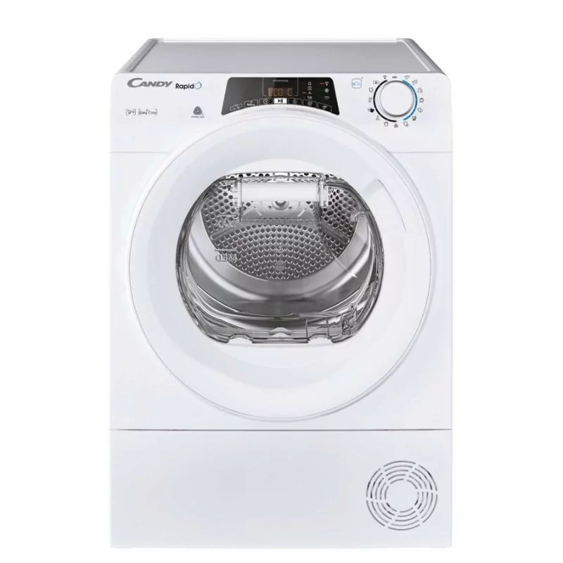 Candy Tumble Dryer - 9Kg - Heat Pump - Class A++ - White - ROE H9A2TE-S Candy Tumble Dryer - 9Kg - Heat Pump - Class A++ - White - ROE H9A2TE-S